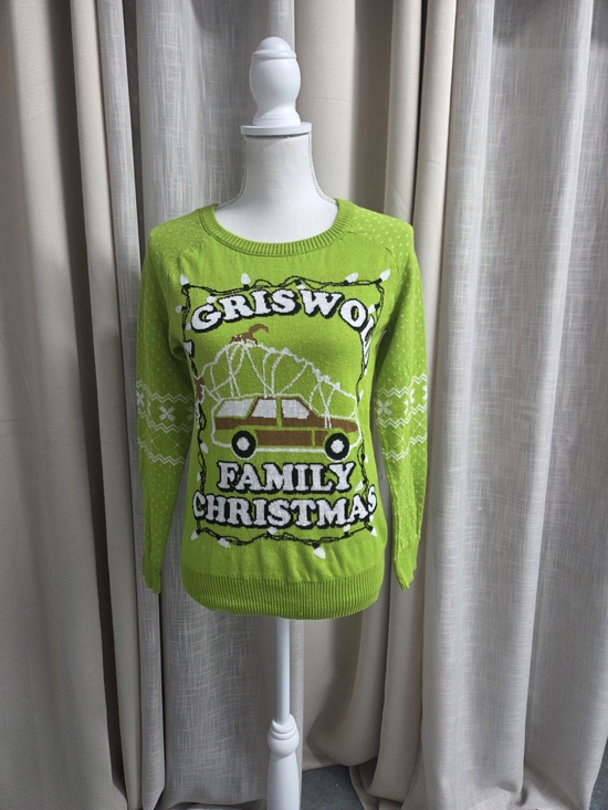 National Lampoon Sweaters - Christmas Vacation Griswold Family Green Small Ugly Sweater